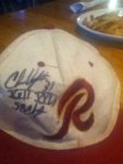 Clarence Vaughn Autographed Hat.jpg